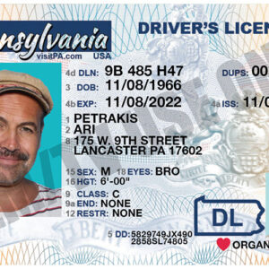 Pennsylvania driver’s license