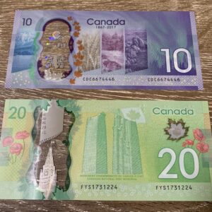 canadian dollars